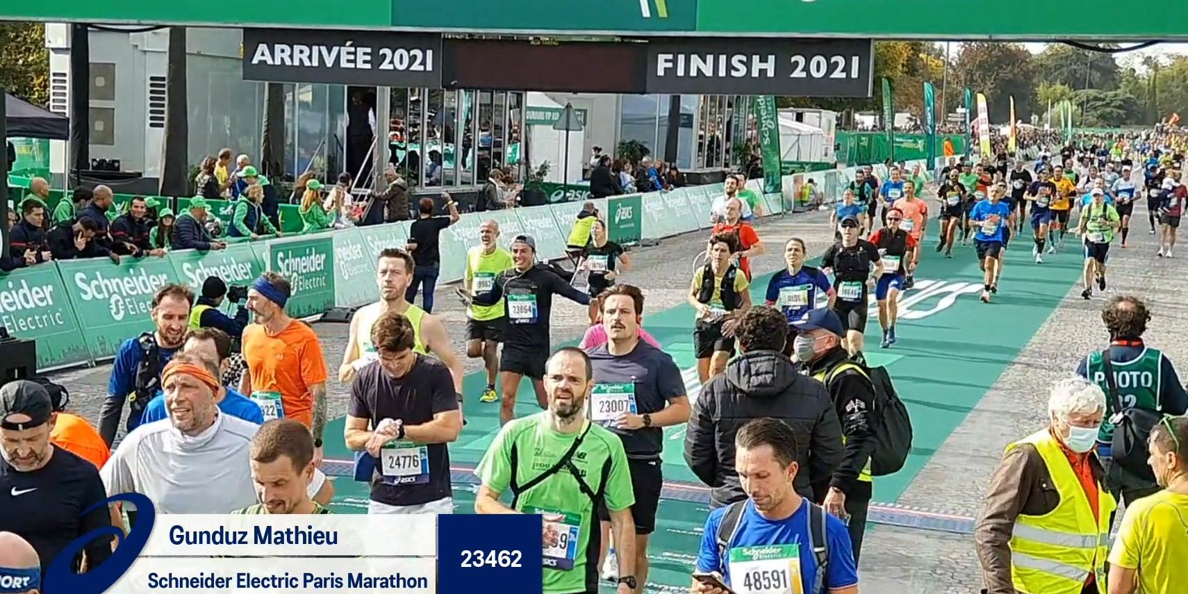 Mathieu Gunduz Maraton Paris Octobre 2021
